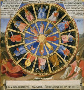 Die Vision des Ezechiel von Fra Angelico