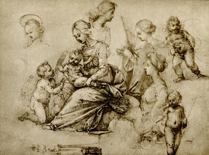 Studie zu einer Madonna