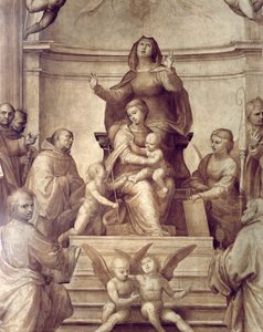 Das Altarbild des Großen Rates (Detail) von Fra Bartolommeo