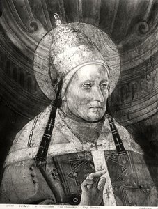 Alexander I. (gest. 115) aus der Sixtinischen Kapelle