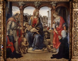 Unbekanntes Bild von Fra Filippo Lippi