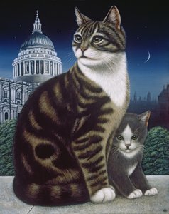 Faith, die St. Pauls Katze