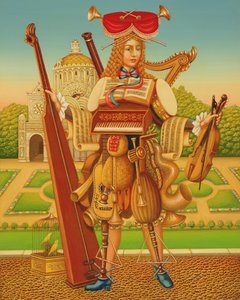 Der Musiker-Garten, 1997 von Frances Broomfield
