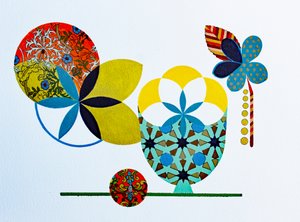 Weiß auf Reis #3, 2022 von Frances Ferdinands