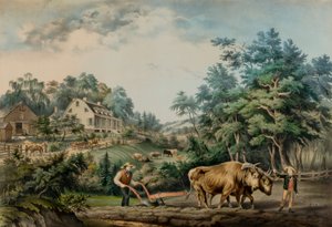 Amerikanische Bauernhofszenen Nr. 1