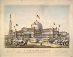 New York Crystal Palace: Für die Ausstellung der Industrie aller Nationen von Frances Flora Bond Palmer