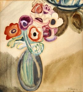 Blumenkrug von Frances Hodgkins