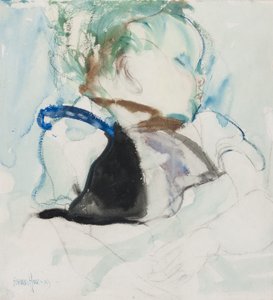 Schlafendes Baby, ca. 1905 von Frances Hodgkins