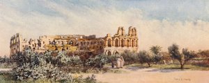 Das römische Amphitheater, El Djem