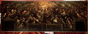 Das Paradies (Die Auferstehung der Gerechten) von Francesco Bassano