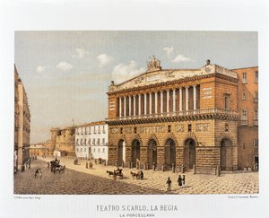 Italien, Neapel, San Carlo Theater von Francesco Aversano
