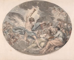 Apollo und die Musen von Francesco Bartolozzi