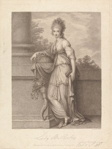 Lady Elizabeth Harriet Bulkeley (geb. Warren) von Francesco Bartolozzi