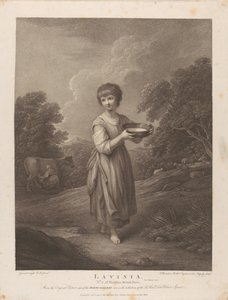 Lavinia, die Milchmagd von Francesco Bartolozzi