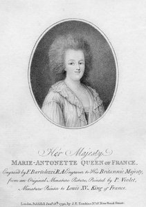Marie Antoinette, Königin von Ludwig XVI. von Frankreich