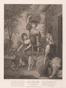 Die Landbewohner von Francesco Bartolozzi