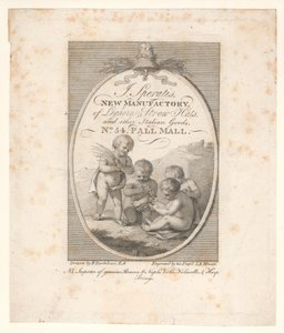 Handelskarte, J Speratis von Francesco Bartolozzi