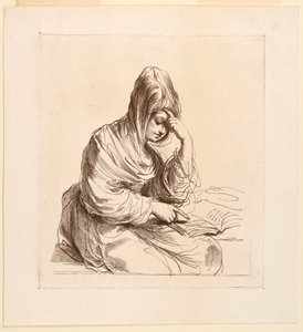 Frau beim Studieren
