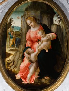 Die Begegnung des Heiligen Johannes mit der Heiligen Familie in Ägypten