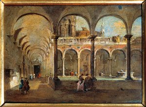 Italien, Venedig, Das Kloster der Mönche