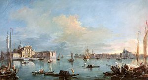 San Giorgio Maggiore von Francesco Guardi