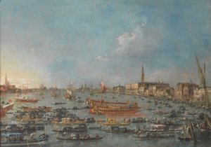 Das Bucintoro-Festival von Venedig von Francesco Guardi