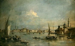 Die Kirche San Giorgio Maggiore und die Riva degli Schiavoni