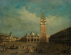 Die Piazza San Marco in Venedig