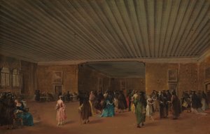 Das Ridotto Pubblico im Palazzo Dandolo von Francesco Guardi