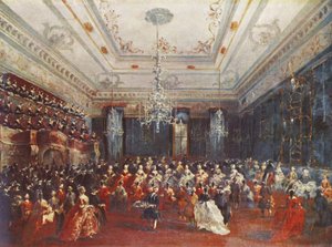 Venezianisches Galakonzert von Francesco Guardi
