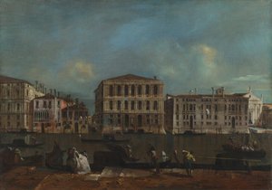 Venedig. Der Canal Grande mit Palazzo Pesaro, 1755-1760