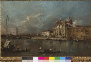 Blick auf San Giorgio Maggiore von der Giudecca