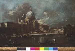 Ansicht der Kirche Santa Maria della Salute