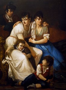 Familienporträt von Francesco Hayez
