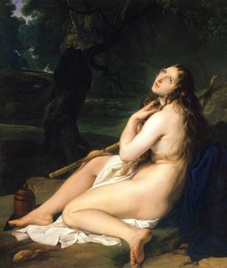 Die reuige Maria Magdalena von Francesco Hayez
