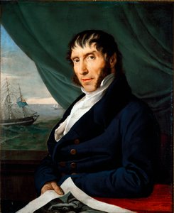Porträt von Francesco Peloso, Hauptmäzen
