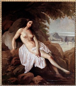 Die Badende von Francesco Hayez