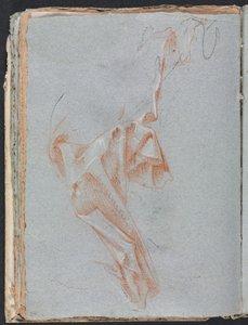 Verona Skizzenbuch: Draperiestudie (Seite 38)