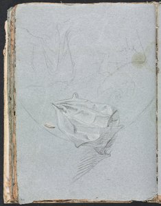 Verona Skizzenbuch: Draperiestudie (Seite 84)