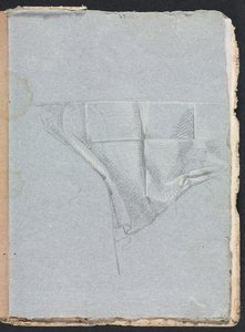 Verona Skizzenbuch: Draperiestudie (Seite 93) von Francesco Lorenzi