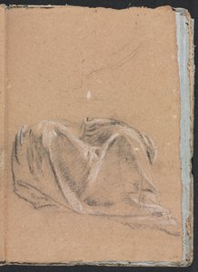 Verona Skizzenbuch: Draperiestudie Seite 35, 1760