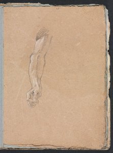Verona Skizzenbuch: Rechter Arm und Hand (Seite 49)