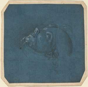 Kopf von Johannes dem Täufer von Francesco Marmitta