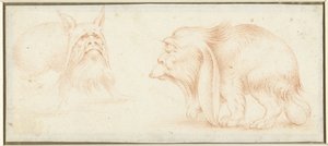 Zwei Monster von Francesco Melzi