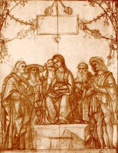 Madonna mit vier Heiligen