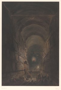 Grotte von Pausillipo von Francesco Piranesi