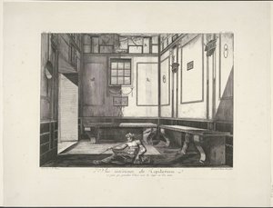 Trepidarium in Pompeji von Francesco Piranesi
