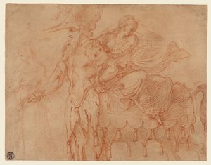 Kentaur und Lapith von Francesco Primaticcio