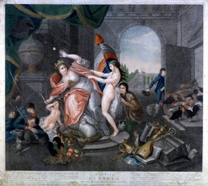 Die Französische Republik plündert Italien (BONNET PHRYGEN)