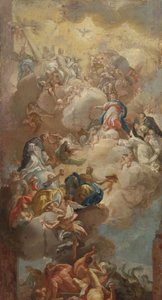 Die Verherrlichung des heiligen Dominikus von Francesco Solimena (copy after)